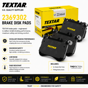 TEXTAR 2369302 Brakes, Brake Disk Pads