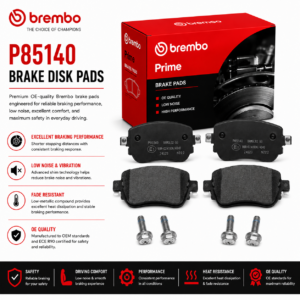 BREMBO P85140 Brakes, Brake Disk Pads