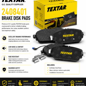 TEXTAR 2408401 Brakes, Brake Disk Pads