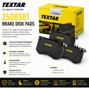 TEXTAR 2508501 Brakes, Brake Disk Pads