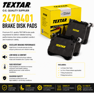 TEXTAR 2470401 Brakes, Brake Disk Pads