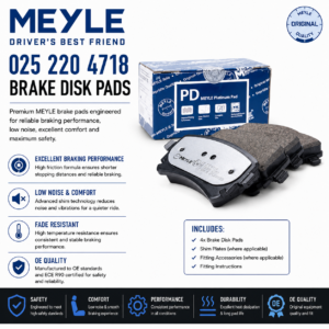 MEYLE 025 220 4718 Brakes, Brake Disk Pads