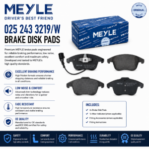 MEYLE 025 243 3219/W Brakes, Brake Disk Pads
