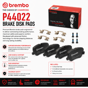 BREMBO P44022 Brakes, Brake Disk Pads