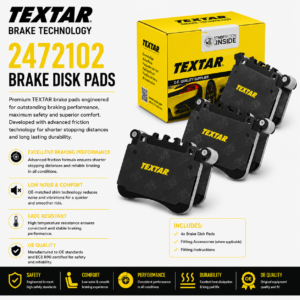 TEXTAR 2472102 Brakes, Brake Disk Pads