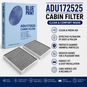 BLUE PRINT ADU172525 FILTER– CABIN FILTER