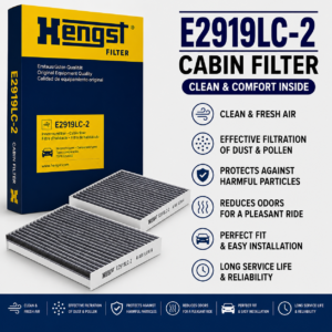HENGST E2919LC-2 FILTER– CABIN FILTER