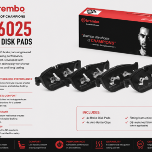 BREMBO P36025 Brakes, Brake Disk Pads