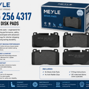 MEYLE 025 256 4317 Brakes, Brake Disk Pads