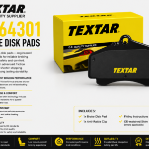 TEXTAR 2564301 Brakes, Brake Disk Pads