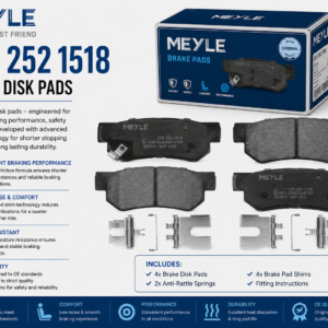 MEYLE 025 252 1518 Brakes, Brake Disk Pads