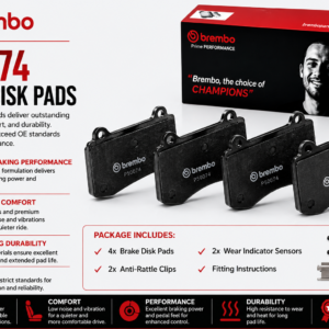 BREMBO P50074 Brakes, Brake Disk Pads