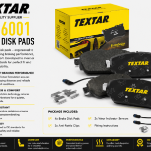 TEXTAR 2396001 Brakes, Brake Disk Pads