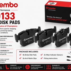BREMBO P50133 Brakes, Brake Disk Pads