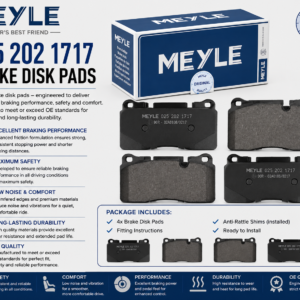 MEYLE 025 202 1717 Brakes, Brake Disk Pads