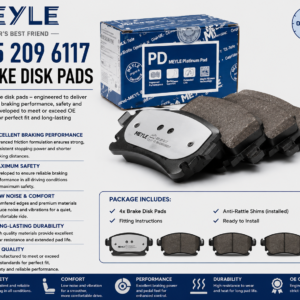 MEYLE 025 209 6117 Brakes, Brake Disk Pads
