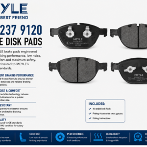 MEYLE 025 237 9120 Brakes, Brake Disk Pads