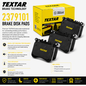 TEXTAR 2379101 Brakes, Brake Disk Pads