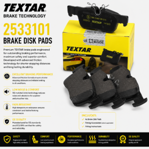 TEXTAR 2533101 Brakes, Brake Disk Pads
