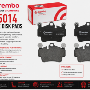 BREMBO P65014 Brakes, Brake Disk Pads