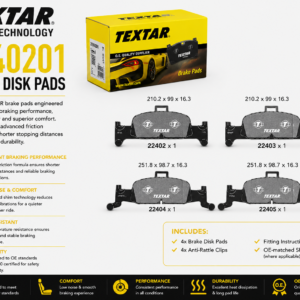 TEXTAR 2240201 Brakes, Brake Disk Pads