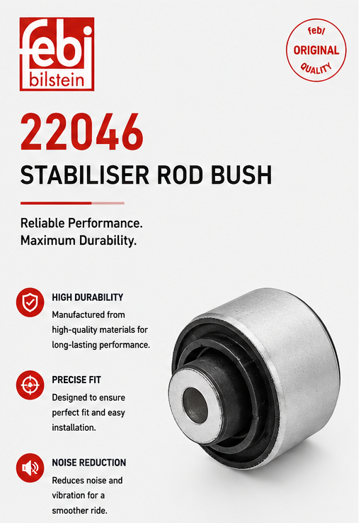 FEBI BILSTEIN 22046 Suspension & Steering ,stabliser rod bush