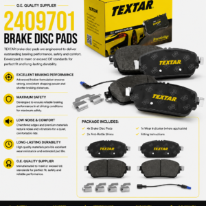 TEXTAR 2409701 Brakes, Brake Disk Pads