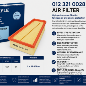 MEYLE 012 321 0028 Filter, Air Filter