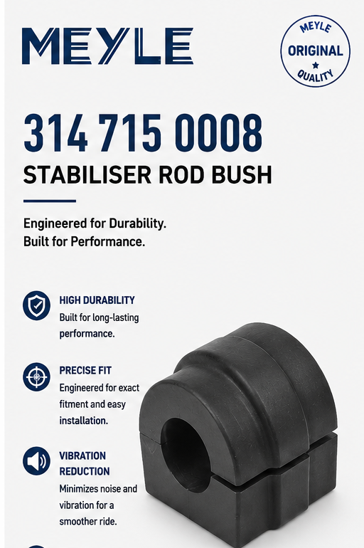 MEYLE 314 715 0008 Suspension & Steering ,stabliser rod bush