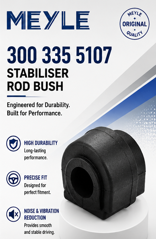 MEYLE 300 335 5107 Suspension & Steering ,stabliser rod bush