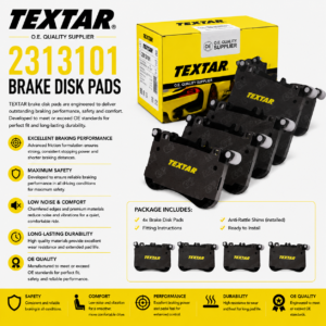 TEXTAR 2313101 Brakes, Brake Disk Pads
