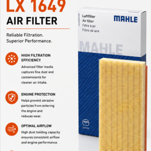 MAHLE LX 1649 Filter, Air Filter
