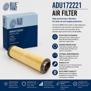 BLUE PRINT ADU172221 Filter, Air Filter