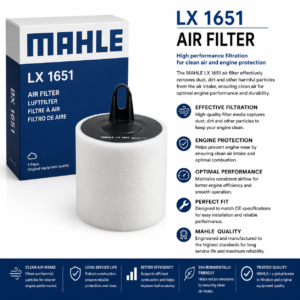 MAHLE LX 1651 Filter, Air Filter