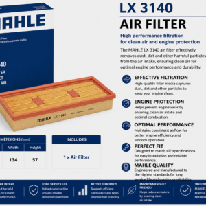 MAHLE LX 3140 Filter, Air Filter