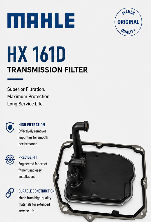 MAHLE HX 161D Filter,Transmission Filter