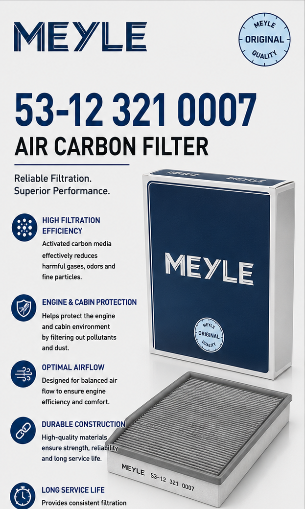 MEYLE 53-12 321 0007 Filter, Air Filter