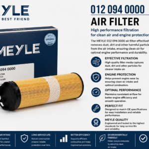 MEYLE 012 094 0000 Filter, Air Filter