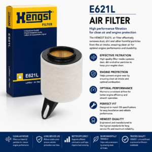 HENGST E621L Filter, Air Filter