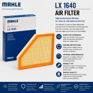 MAHLE LX 1640 Filter, Air Filter