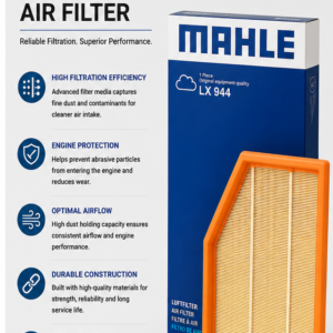 MAHLE LX 944 Filter, Air Filter