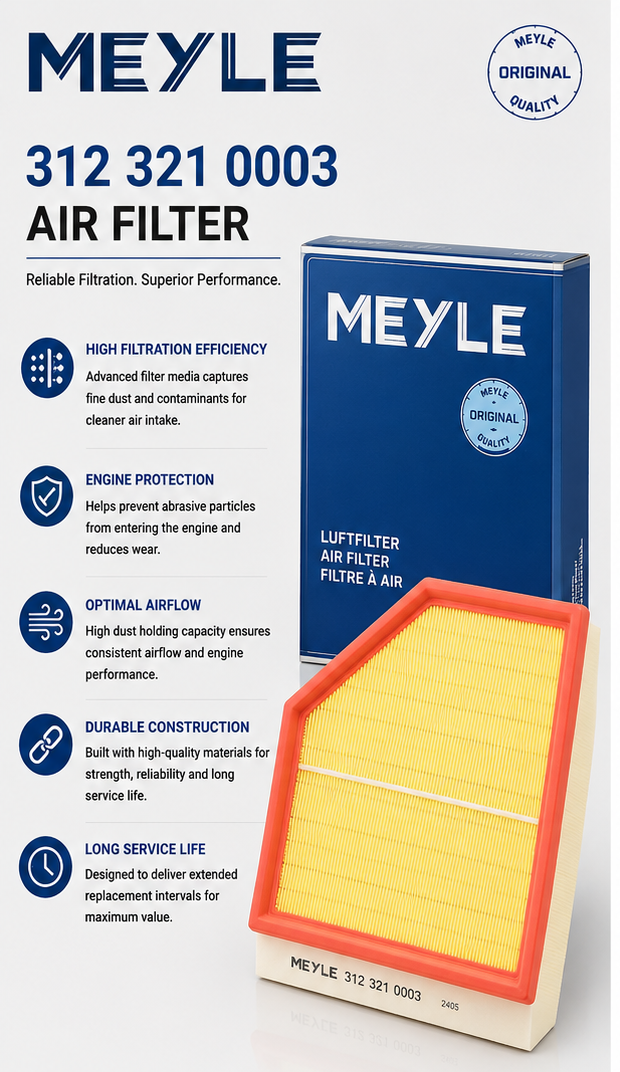MEYLE 312 321 0003 Filter, Air Filter
