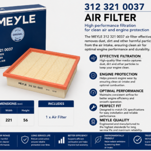 MEYLE 312 321 0037 Filter, Air Filter