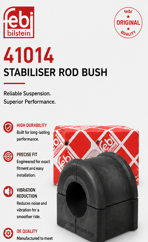FEBI BILSTEIN 41014 Suspension & Steering ,stabliser rod bush