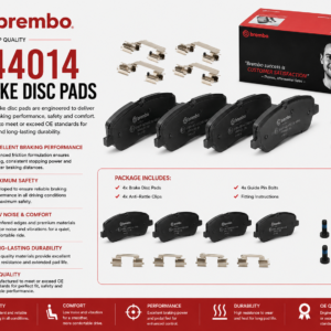 BREMBO P44014 Brakes, Brake Disk Pads