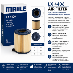 MAHLE LX 4406 Filter, Air Filter