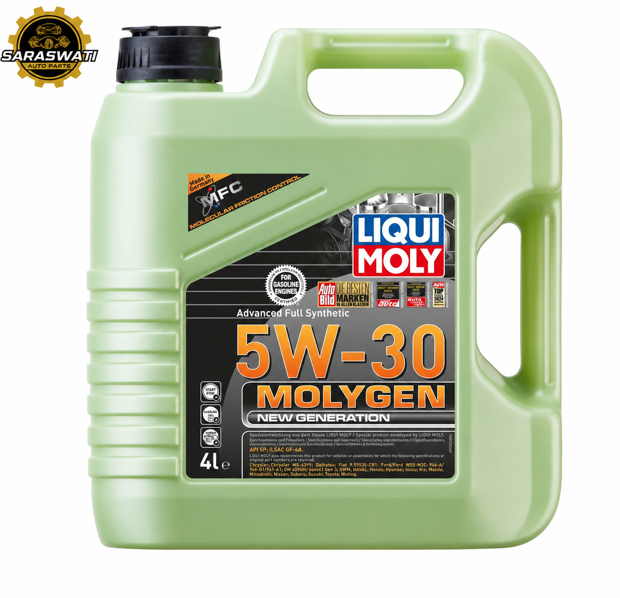 Liqui Moly Molygen New Generation 5W-30 Engine Oil – 4 Litre
