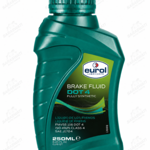 Eurol Brake Fluid DOT 4 Fully Synthetic – 250ml