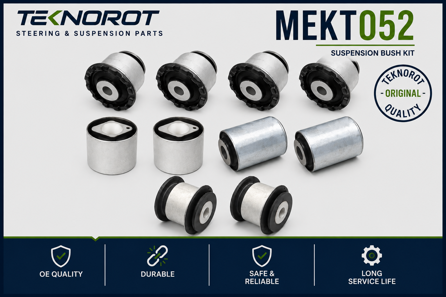 TEKNOROT BUSH KIT W 166 FR