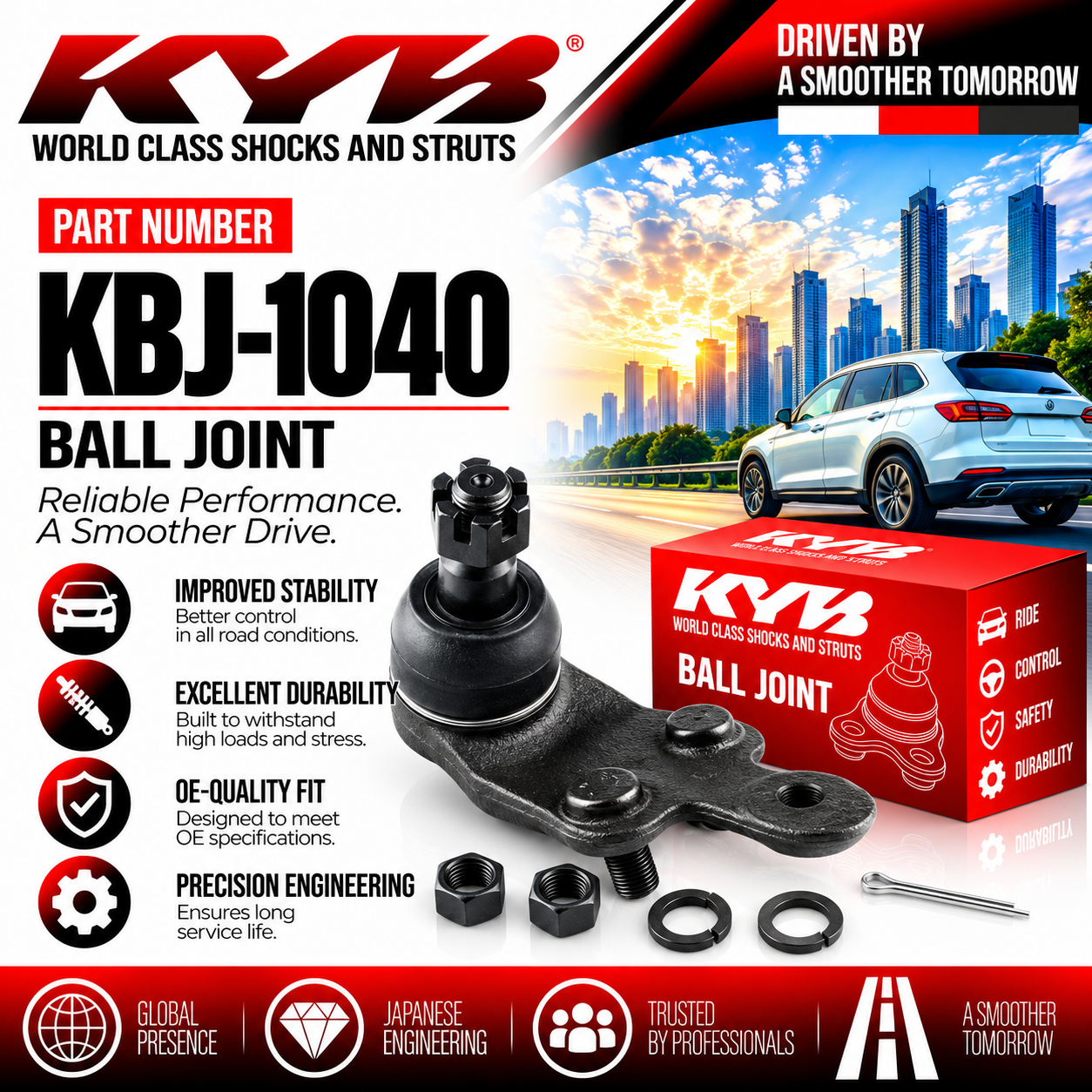 KYB KBJ-1040 - BALL JOINT